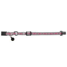 Coleira Para Gato Reflectora ¨Flower & Butterfly¨
